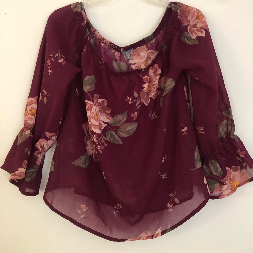 Charlotte Russe Flowy Top